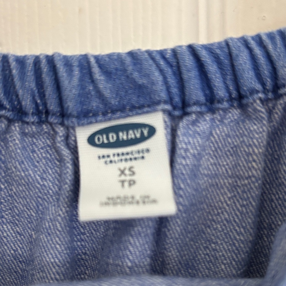 Old Navy Light Blue Denim Garment w86 - Picture 2 of 4